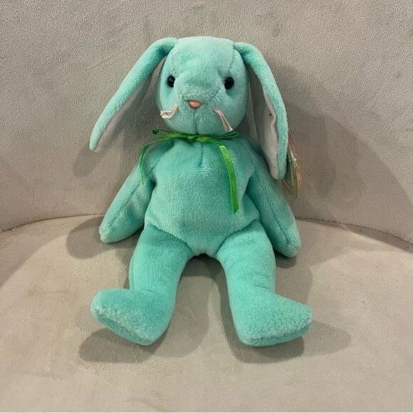Ty Beanie Baby Hippity the Bunny, NWT - Picture 2 of 3